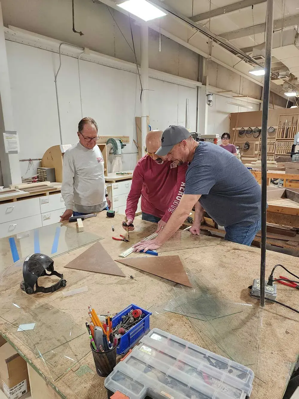 Veterans Day in the Shop — March 2024.